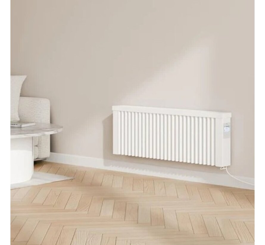 Thermotec Aeroflow Elektrische Radiator - Met Warmteopslag Steen - 33cm