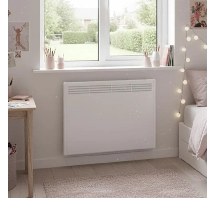 Beha elektrische convectie kachel, 400 t/m 2000w, manule bediening met via bluetooth eenvoudige wekelijkse programmering