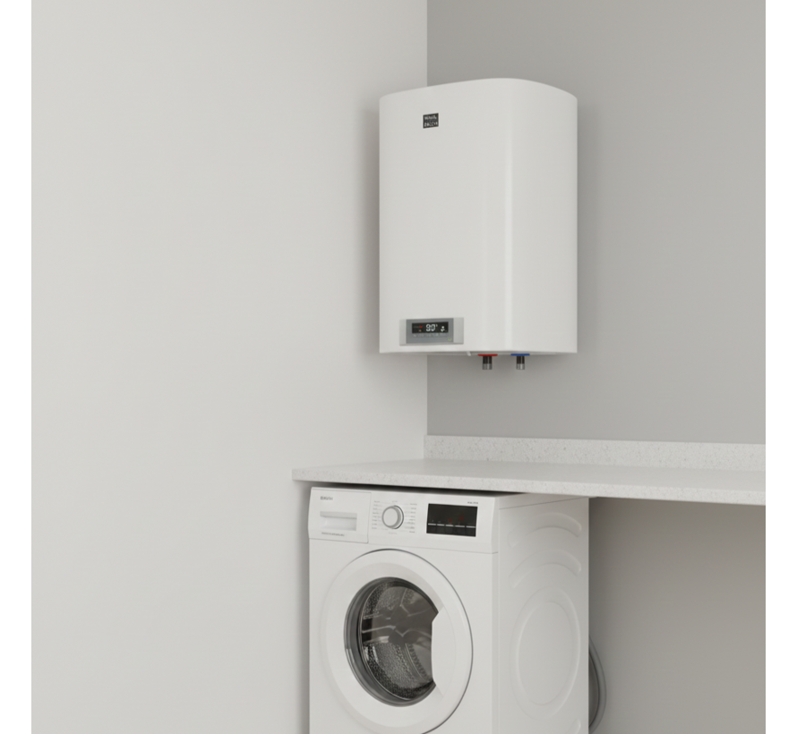 Wahlbach Square elektrische boiler (30-100L) - Vierkant Design - Verticaal