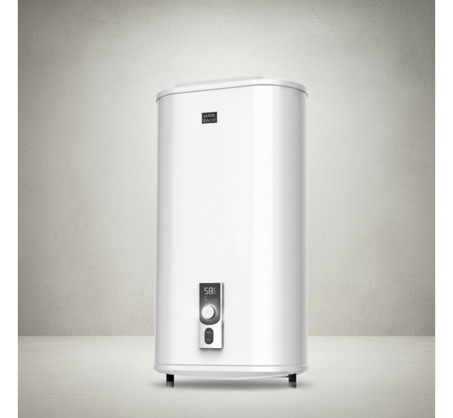 Wahlbach Flat is een compacte, energiezuinige elektrische boiler - 30 t/m 100 liter -