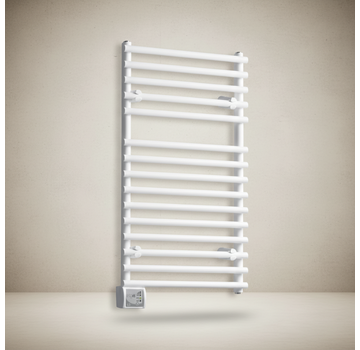Ivigo Ivigo elektrische handdoekradiator, digital - 500 x 1275mm (800w) - wit