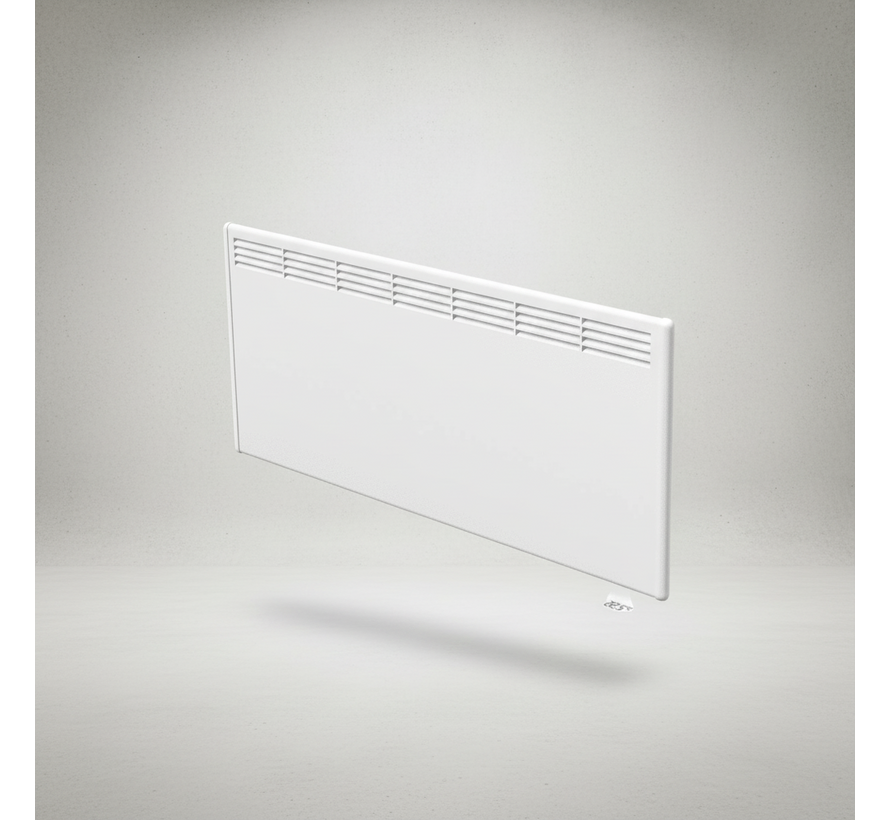 Beha elektrische convectie kachel, 400 t/m 2000w, klokthermostaat met wifi, te programmeren voor tijd en temperatuur instellingen ook via de beha app.
