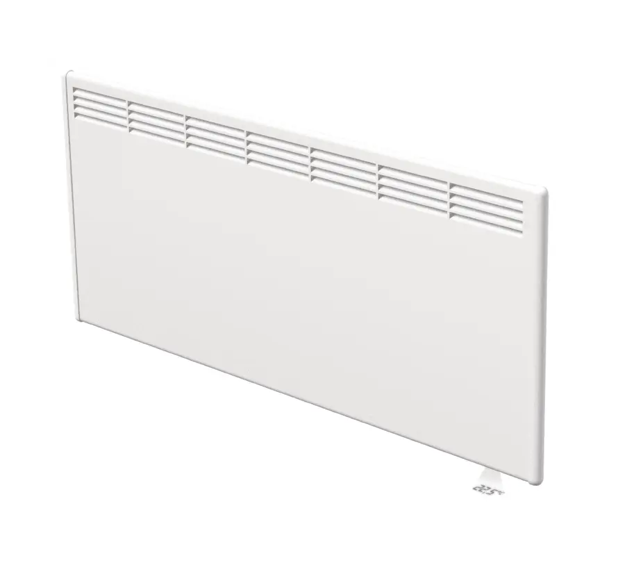 Beha elektrische convectie kachel, 400 t/m 2000w, klokthermostaat met wifi, te programmeren voor tijd en temperatuur instellingen ook via de beha app.