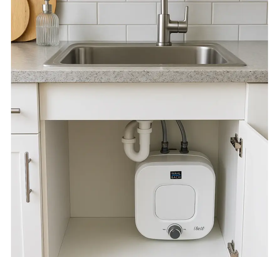 Wahlbach elektrische keukenboiler, 10 liter - onderbouw (close-in)