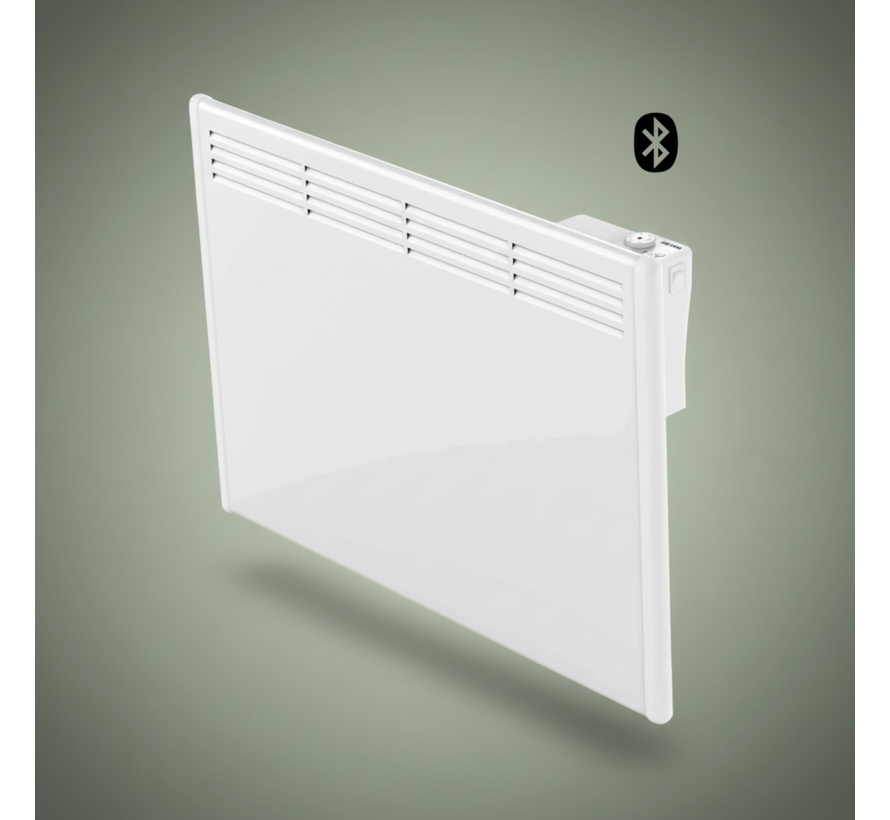 Beha elektrische convectie kachel,  400 t/m 2000w, manule bediening met via bluetooth eenvoudige wekelijkse programmering