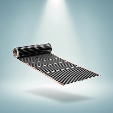 Verwarmingsfolie voor Laminaat, Parket & PVC (Droogbouw Vloerverwarming)