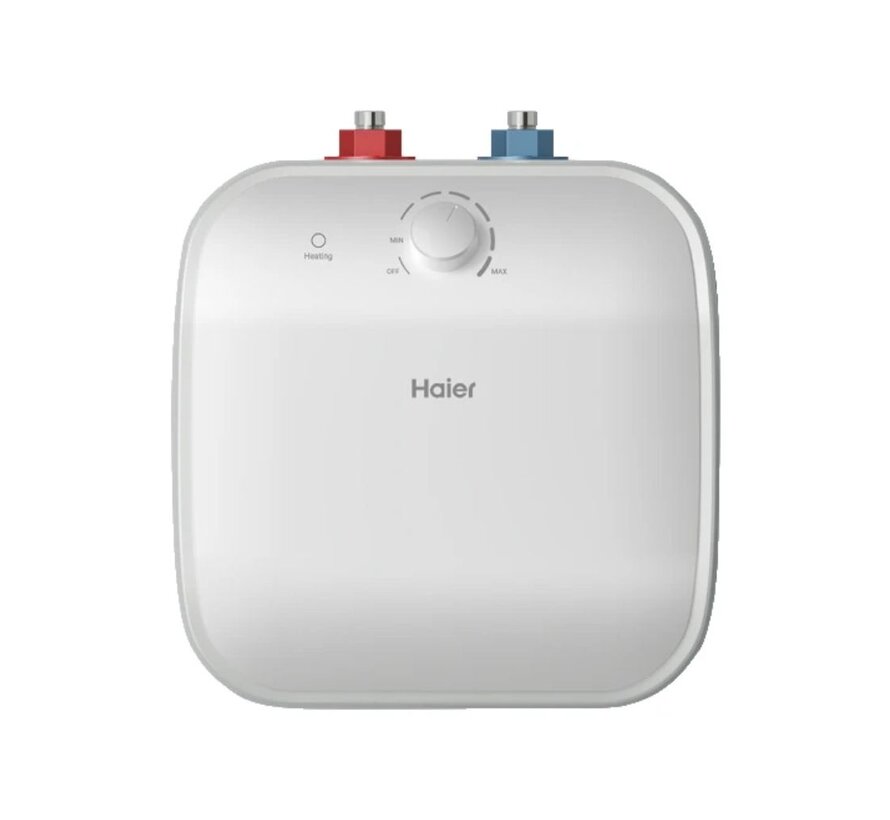 Haier elektrische keukenboiler, ES-SQM 15 liter - bovenbouw  (close-up) - 1500 watt