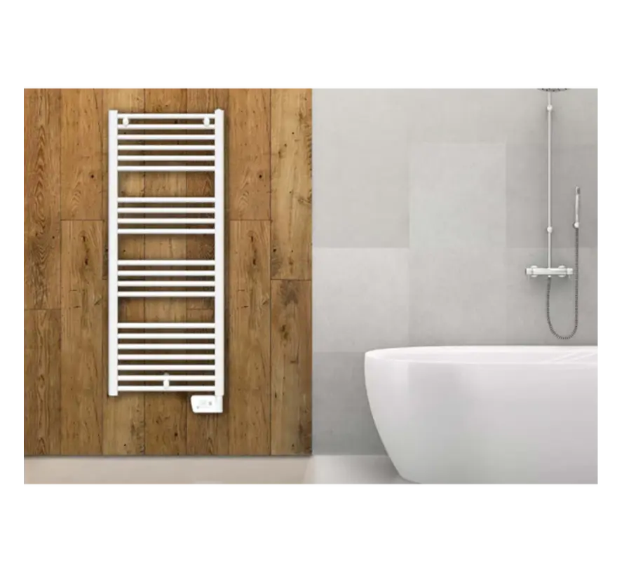 Radson elektrische handdoekradiator, Bagana - wit