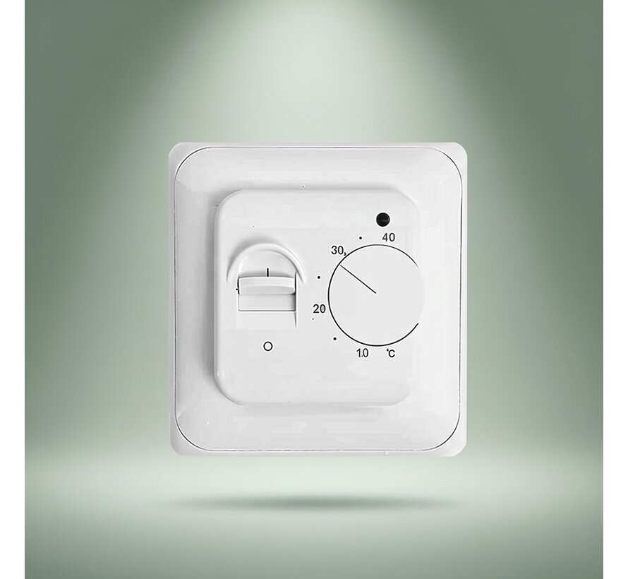 OTK inbouw thermostaat met vloersensor - 230 Volt, 16Amp