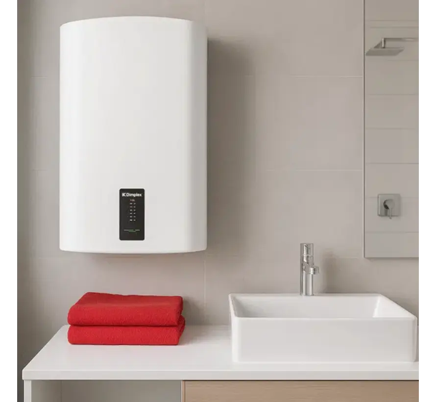 Dimplex elektrische boiler,  Ideaal voor gebruik in combinatie met zonnepanelen, slimme energie management systemen