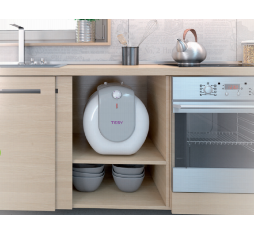 Tesy Compact Elektrische Keukenboiler Close-In (Onderbouw) – 5, 10, 15 of 30 liter