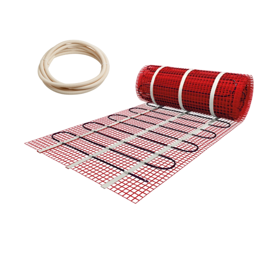 Comfort vloerverwarmingsmat voor onder tegels of plavuizen