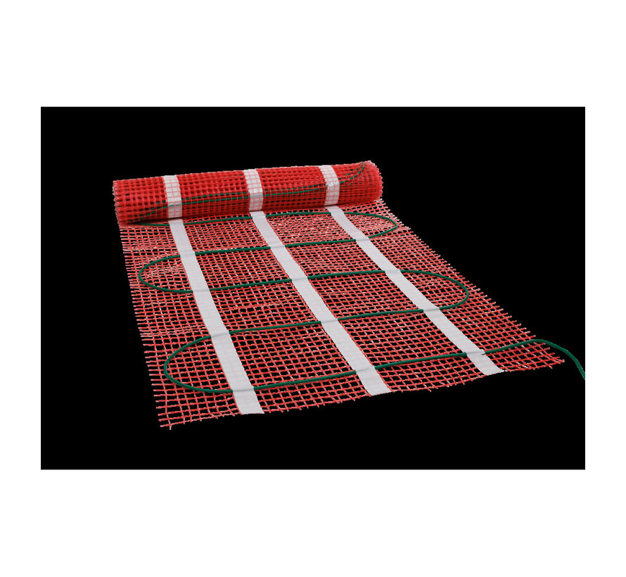 Comfort vloerverwarmingsmat voor onder tegels of plavuizen