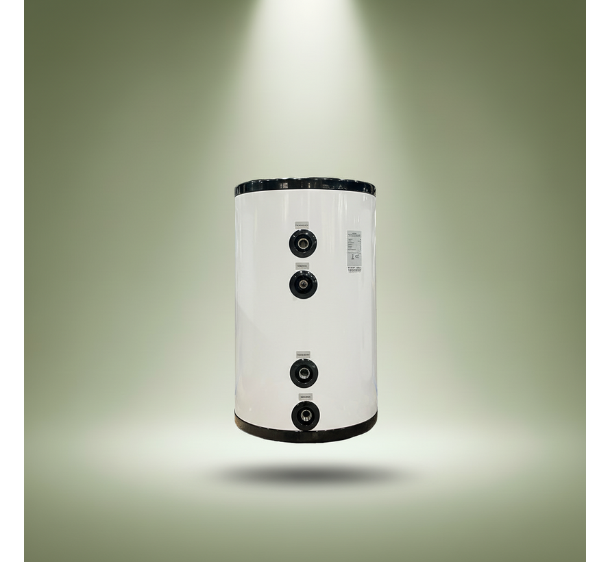 Haier Duplex Buffertank voor Warmtepomp (60-250 Liter) - RVS Opslagvat