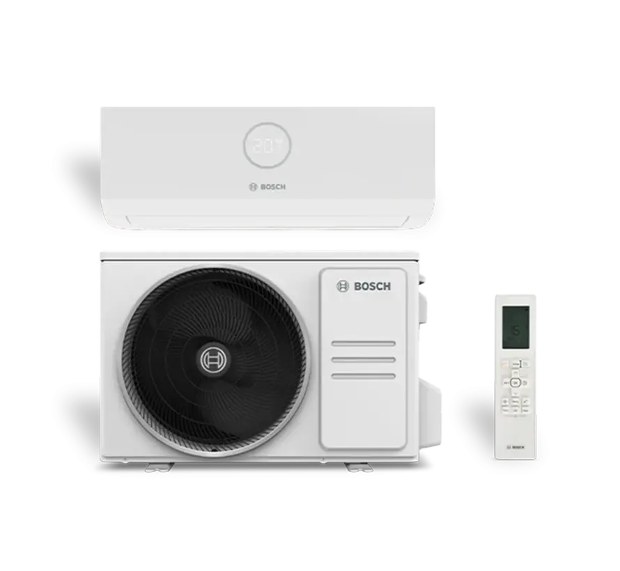 Bosch Climate 3000i Airco Single-Split Set - Incl. Buitenunit & Afstandsbediening