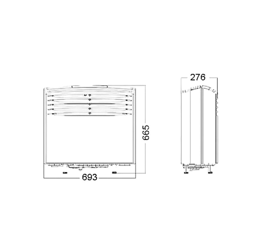 Splendid Olimpia Airco monoblock, Easy S2 HP