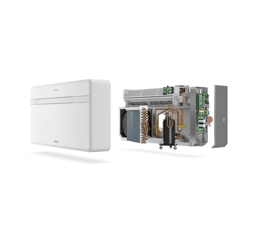 Olimpia Splendid Unico Next-F 8 HP PVA monoblok airco – 2,1 kW (Zonder Silent Mode)