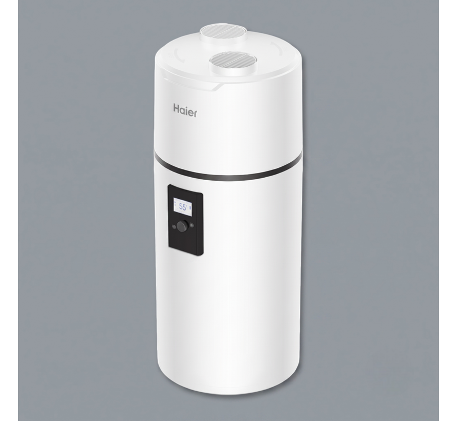 Kwikot M8 warmtepompboiler powered by Haier – 80L tot 150L (R290)