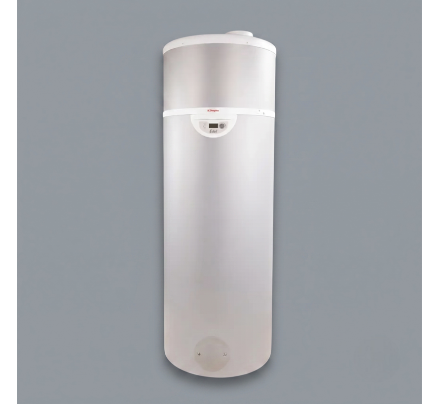 Dimplex Edel 270 DE/2 hybride warmtepompboiler RVS met warmtewisselaar – 270L (R290)