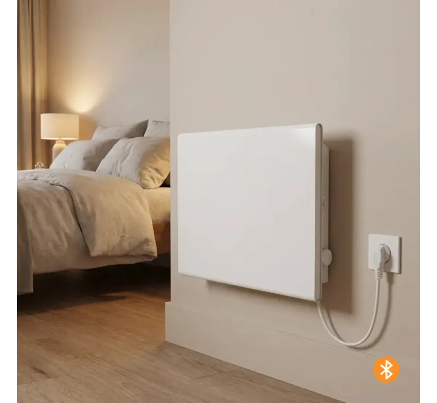 Adax Eco Basic elektrische convector kachel met Bluetooth (IP24)
