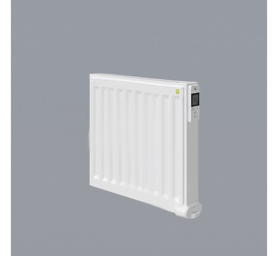 Radson Yali Digital Plus Elektrische Oliegevulde Radiator 60 cm – Standaard Hoogte met Digitale Thermostaat