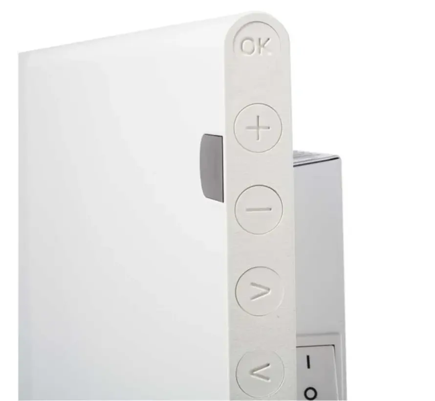 Adax Neo Basic NL Wit elektrische convector kachel (20 cm plintmodel - Digitaal)