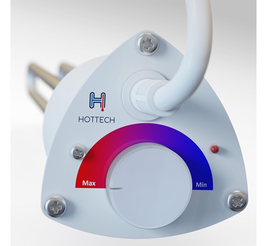 Hottech GR elektrisch schroef warmte-element met thermostaat (1,5 kW - 3,0 kW)