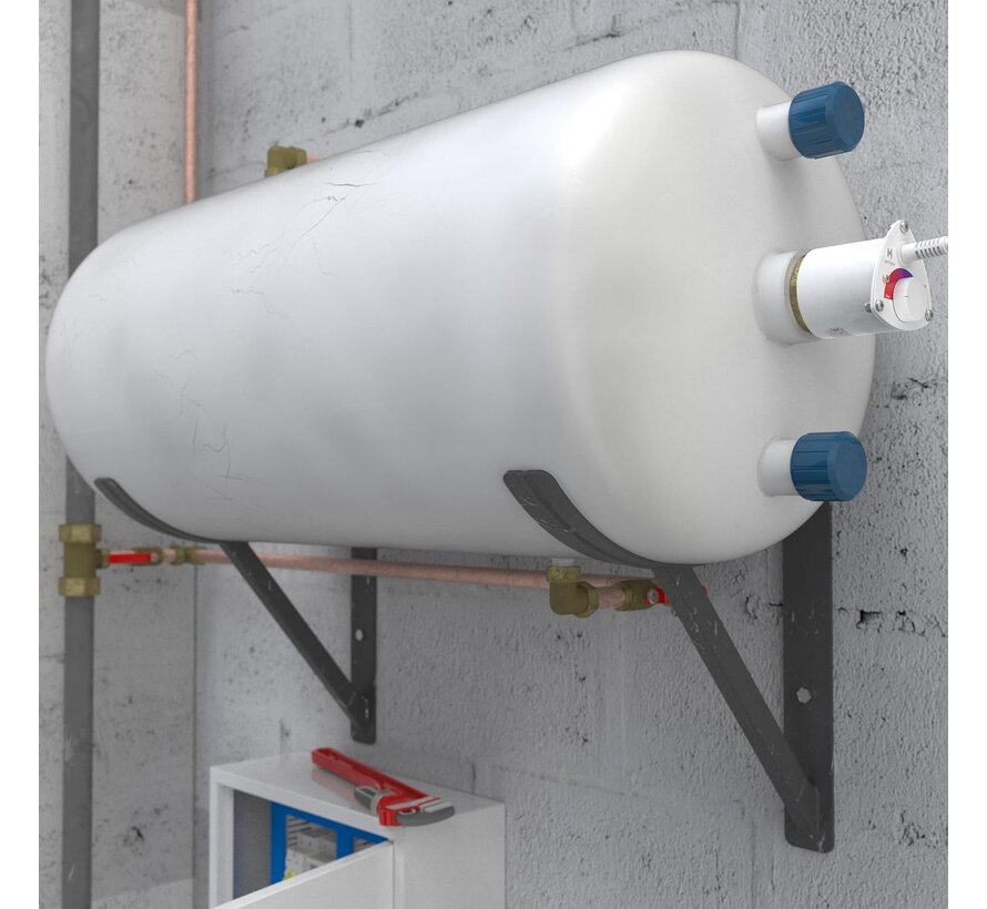 Hottech GR elektrisch schroef warmte-element met thermostaat (1,5 kW - 3,0 kW)