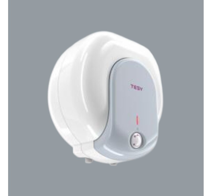 Tesy Compact Elektrische Keukenboiler Close-Up (Bovenbouw) – 10 of 15 liter