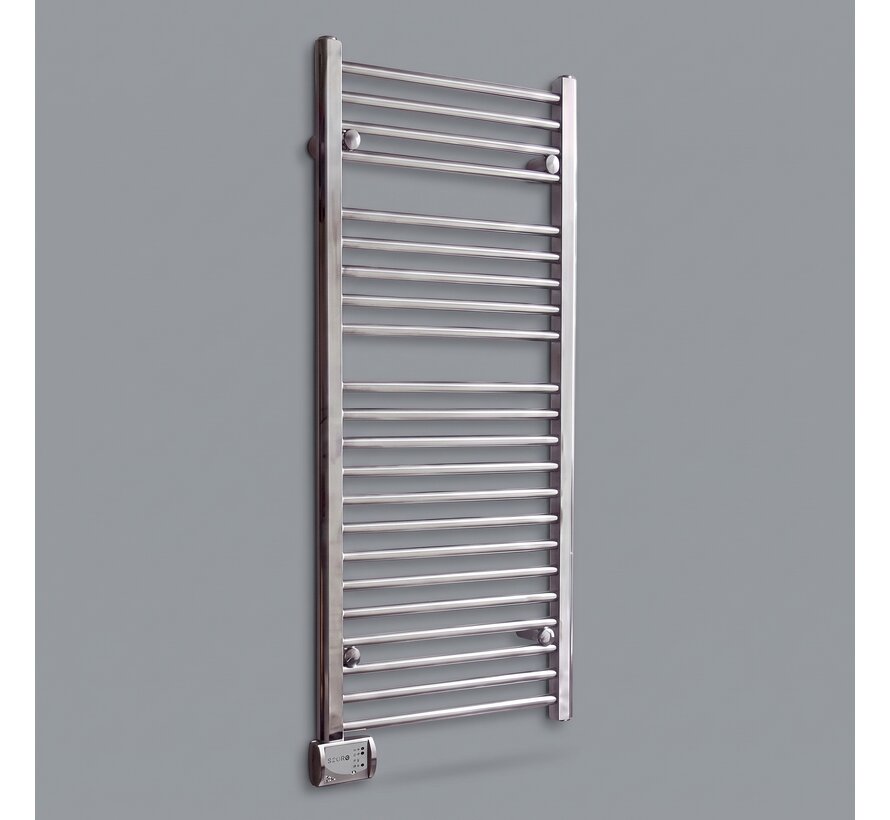 Ivigo Digital Elektrische Handdoekradiator Chroom (275W - 450W) – K-Serie