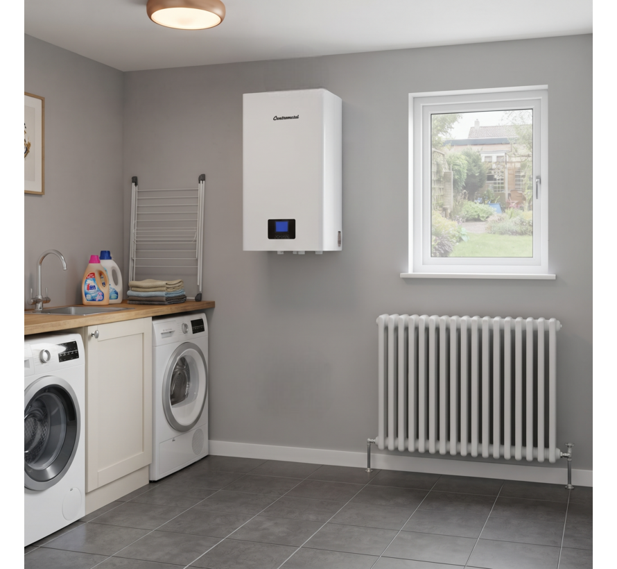 Centrometal El-Cm ePlus 12 kW Elektrische CV-Ketel – Compacte Warmwaterketel voor Centrale Verwarming