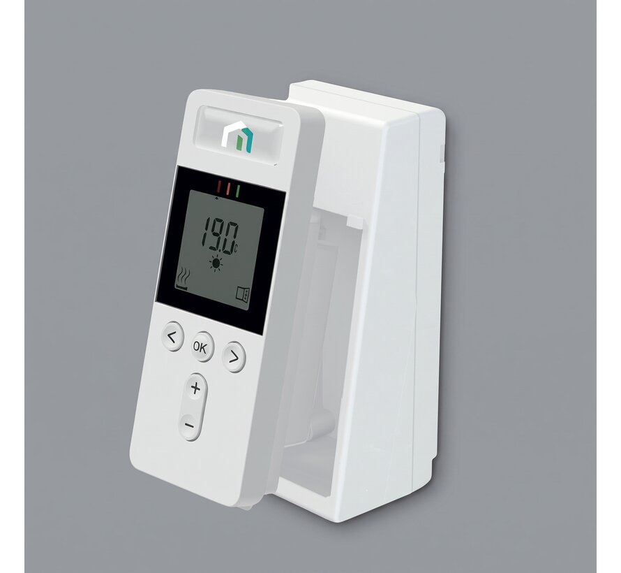 Radson Yali 90° Hoekadaptor voor LCD Scherm en Bedieningspaneel (RAL 9016 Verkeerswit)