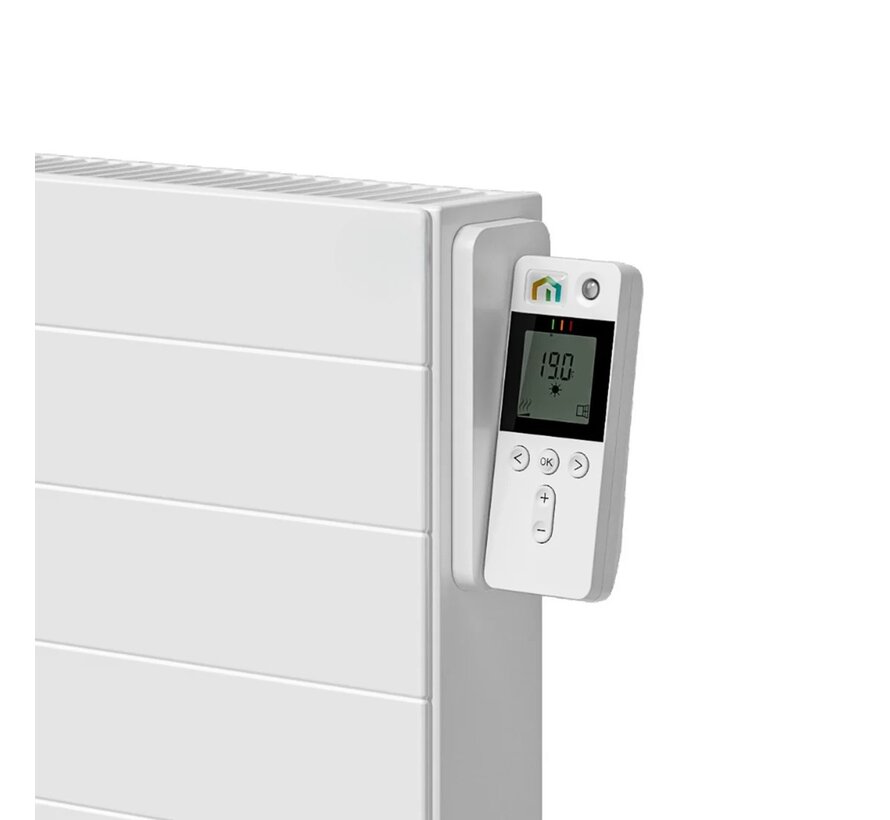 Radson Yali 90° Hoekadaptor voor LCD Scherm en Bedieningspaneel (RAL 9016 Verkeerswit)