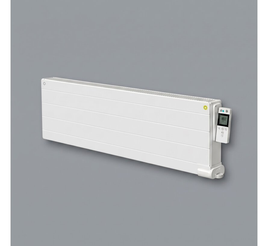 Radson Yali Ramo Plus Elektrische Oliegevulde Radiator 30 cm – Luxe Vlakke Voorplaat met Horizontale Belijning