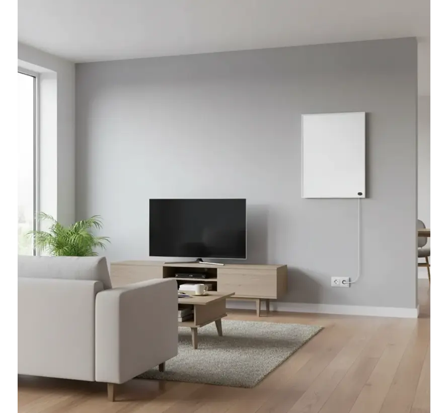 Könighaus P-serie Infrarood Wandpaneel – Neutraal Wit (98% Rendement, Exclusief Thermostaat)