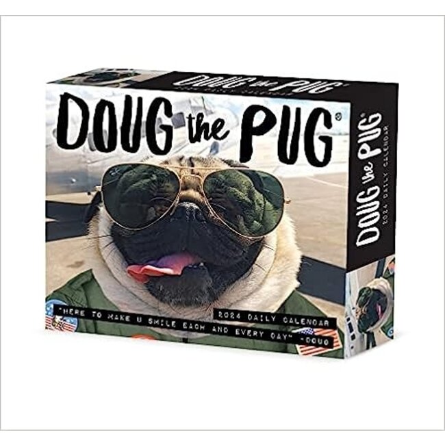 Doug the Pug Kalender 2024 Boxed