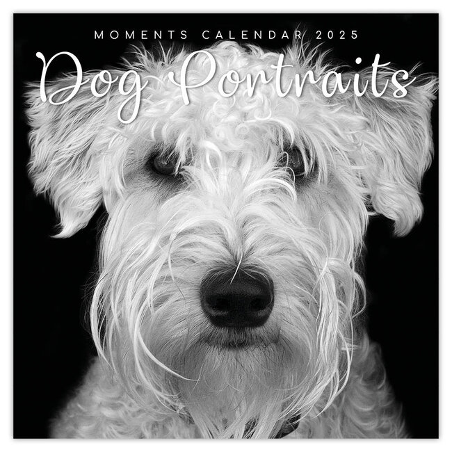 Dog Portraits Calendar 2025