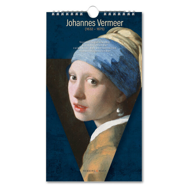 Bekking & Blitz Johannes Vermeer Birthday Calendar