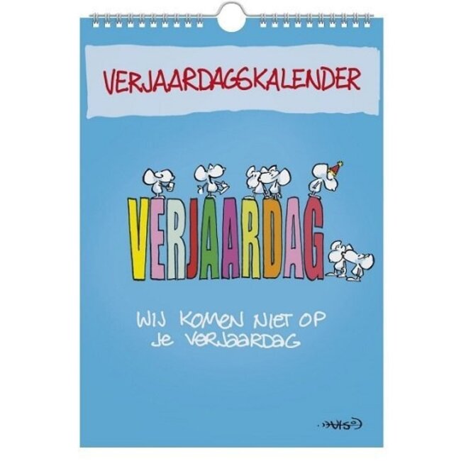 Lannoo Vis Verjaardagskalender