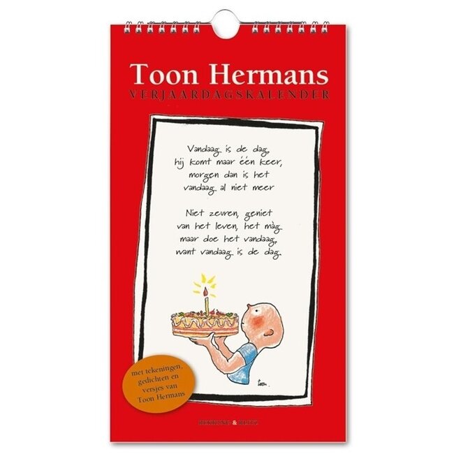 Toon Hermans Birthday Calendar