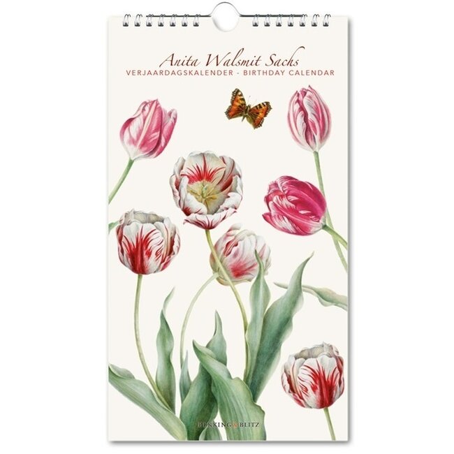 Tulipa, Anita Walsmit Sachs Birthday Calendar