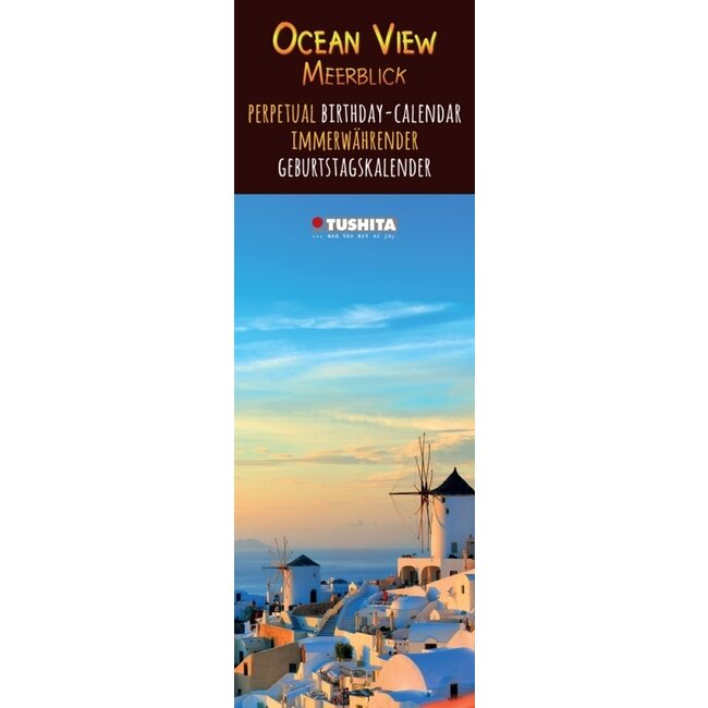 Ocean View Birthday Calendar