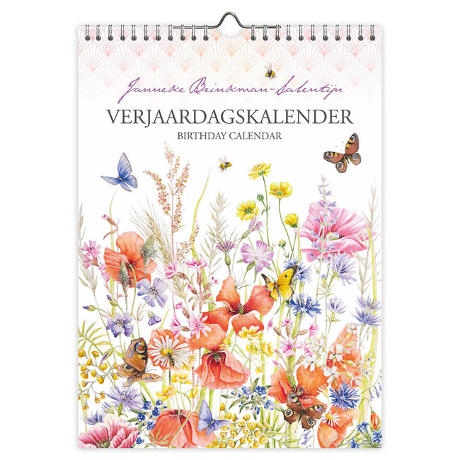 Comello Janneke Brinkman Klaproos Verjaardagkalender