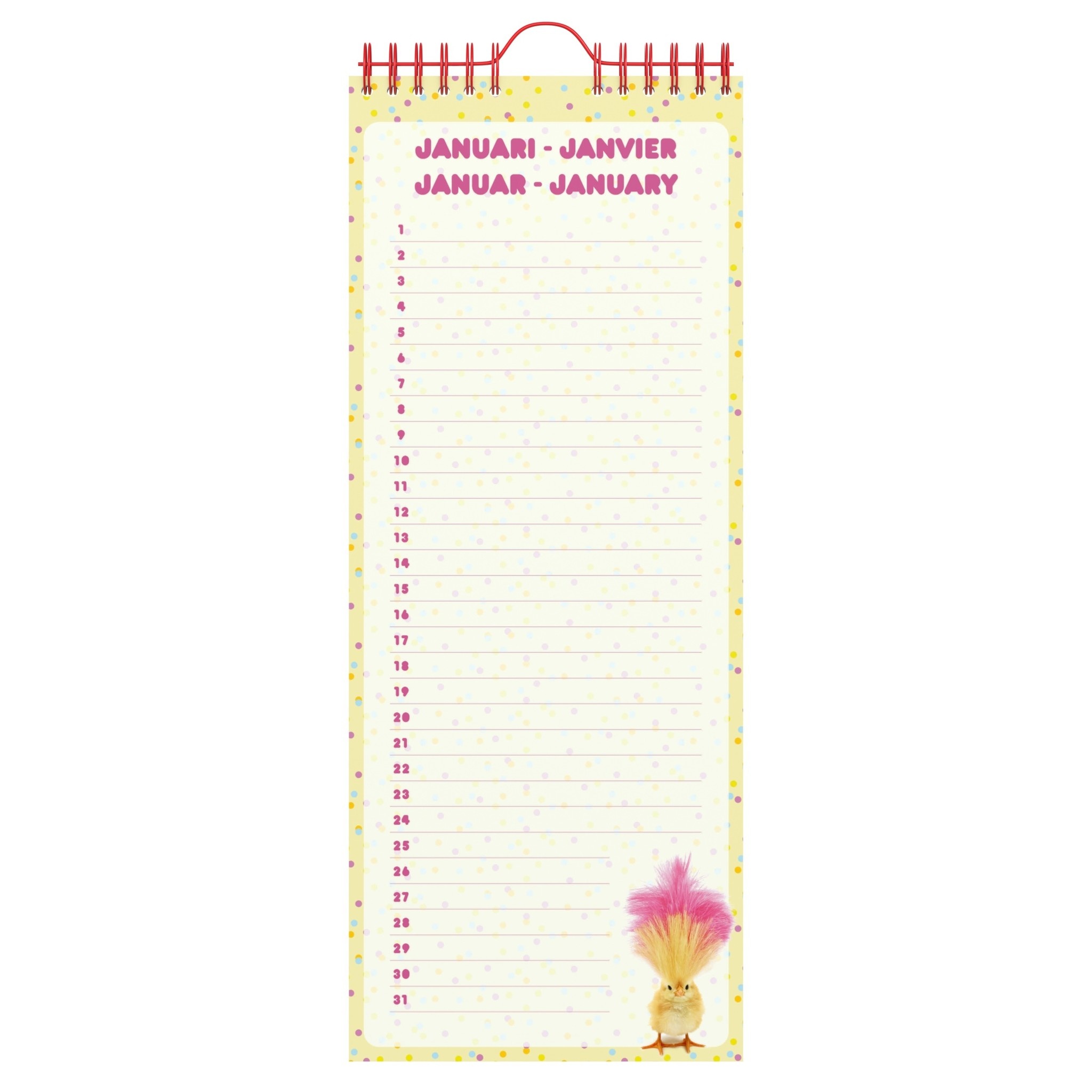 Lannoo Funny Animals Birthday Calendar - Shopcalendars.com