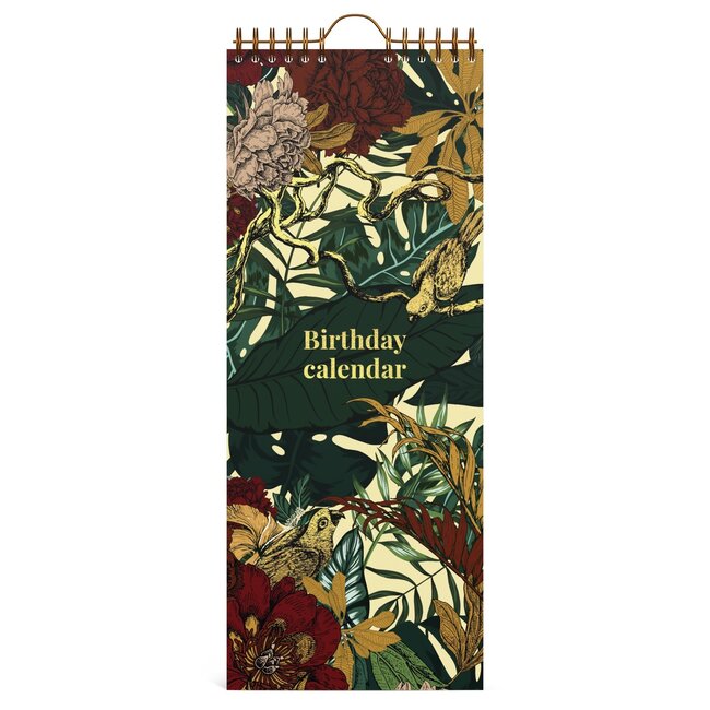 Botanic Birthday Calendar