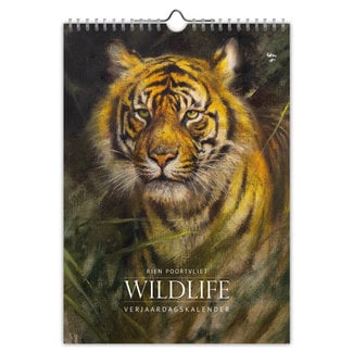 Comello Rien Poortvliet “Wildlife” Verjaardagskalender A4