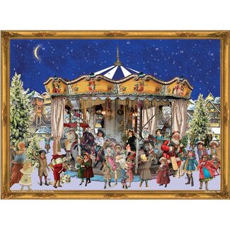 Sellmer Adventskalender Kerstmis Carrousel