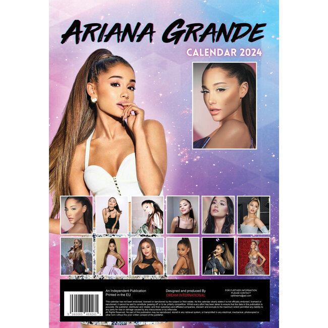 Stai acquistando il Calendario Ariana Grande 2024? Ordina online in