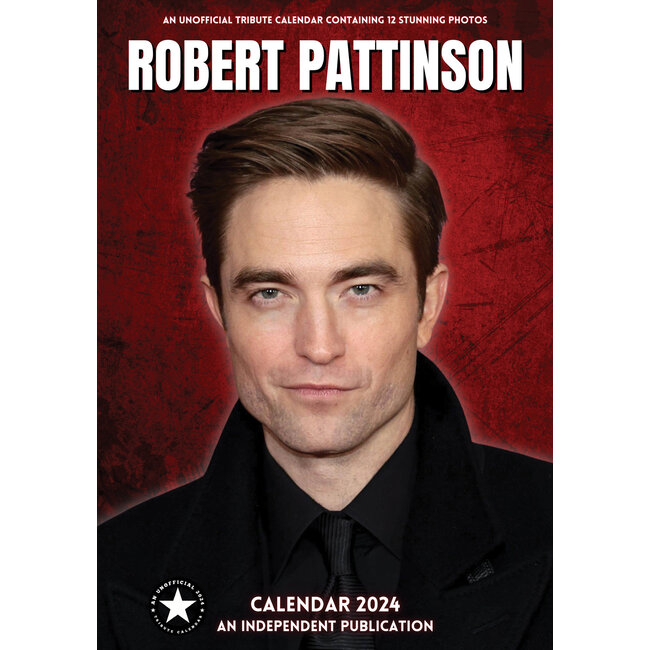 Dream Robert Pattinson Calendar 2024 A3