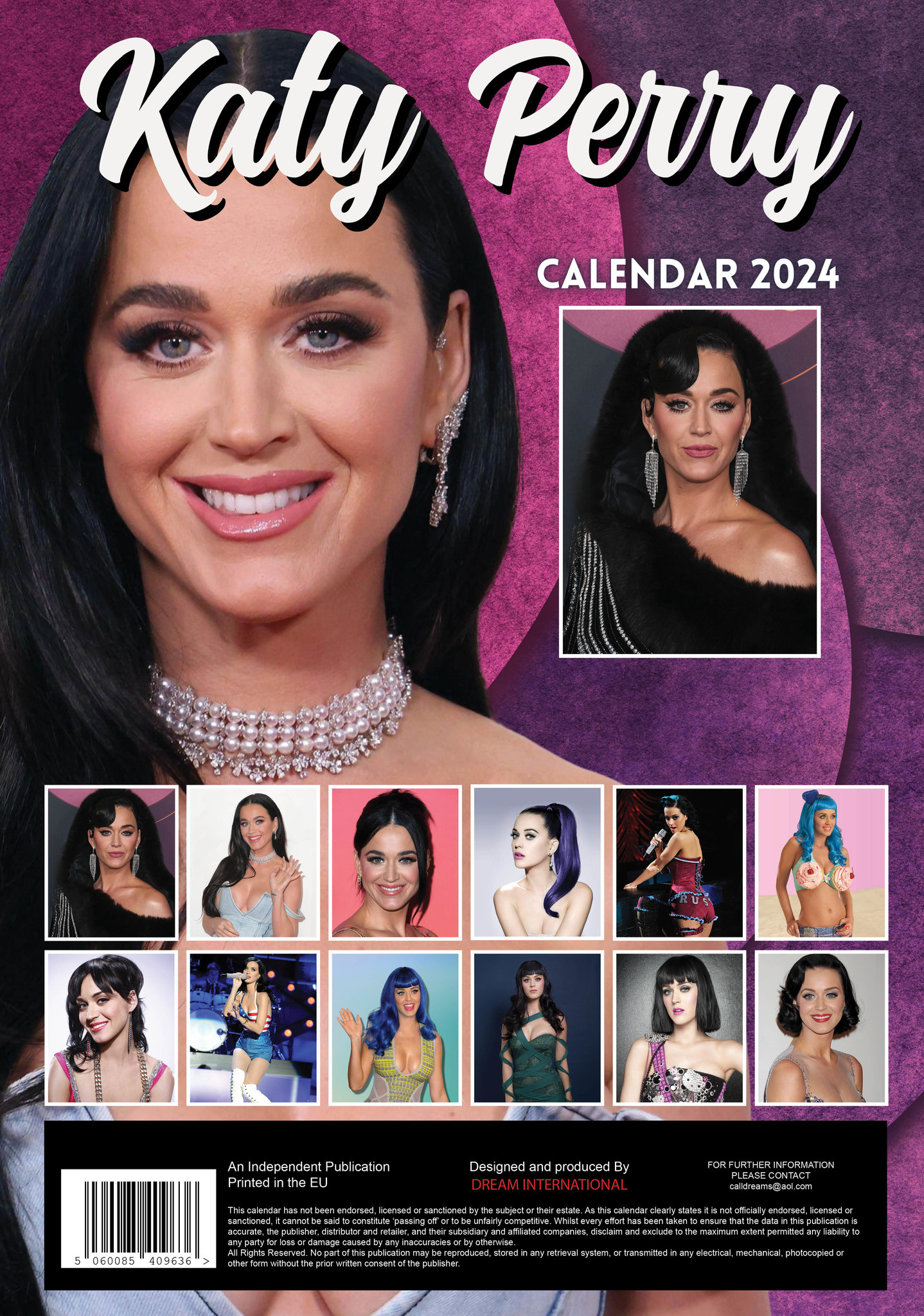Comprar Calendario Katy Perry 2024 A3? Rápido y fácil online